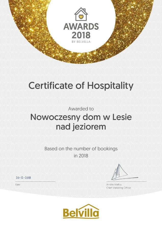 Kowalewo Luksusowy- Nowoczesny Dom W Lesieヴィラ エクステリア 写真